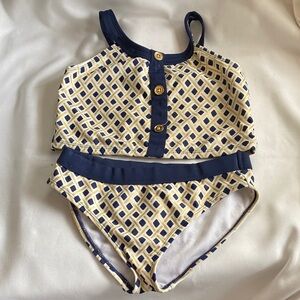 Gymboree Swim/Bathing Suit 2 Piece Size 6 or 8